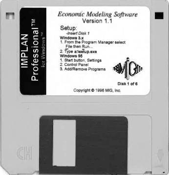 Economic Modeling Software Version 1.1 (1996)