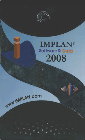 IMPLAN Pro Version 3 Appliance (2008)