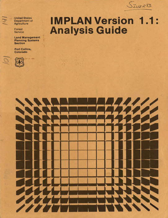 IMPLAN Version 1.1 Analysis Guide (1996)